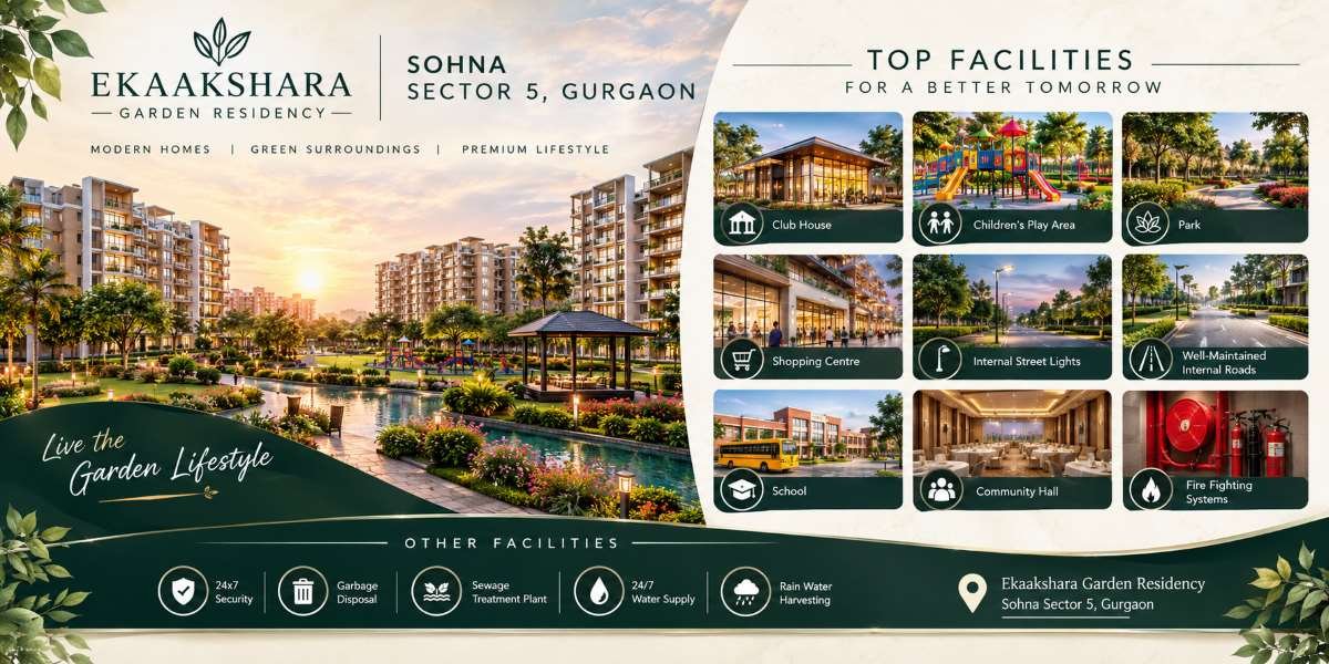 Ekaakshara Garden Residency Gurgaon | Where Comfort Meets Nature