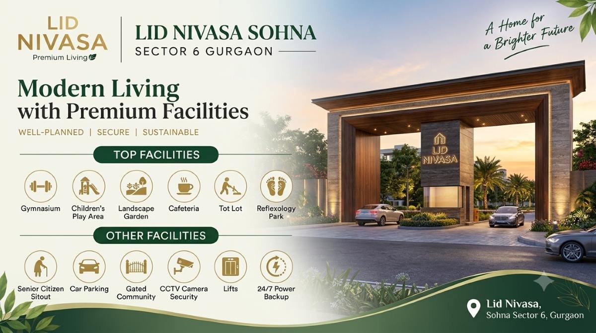 LID Nivasa Sohna Sector 6 Gurgaon | Spaces Made for Living