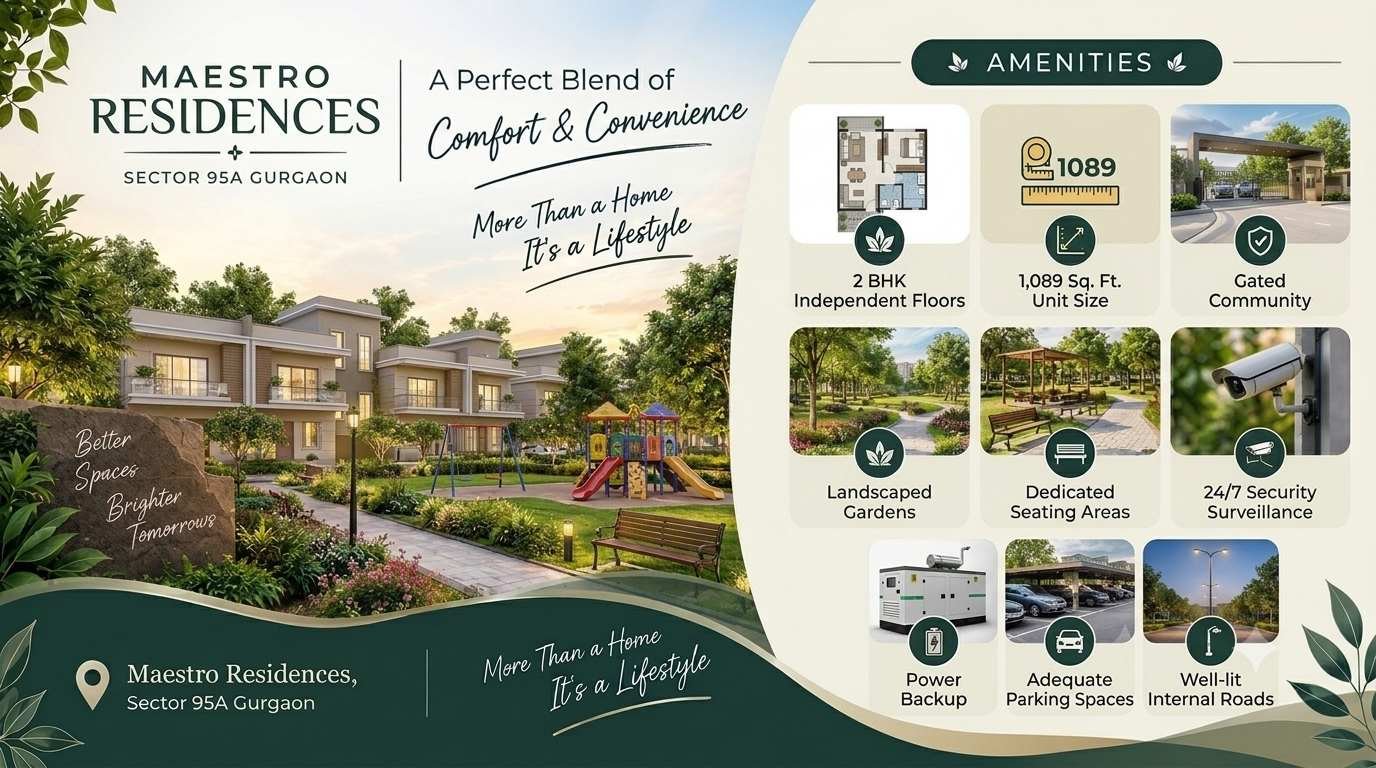 Maestro Residences Sector 95A Gurgaon – Modern Living