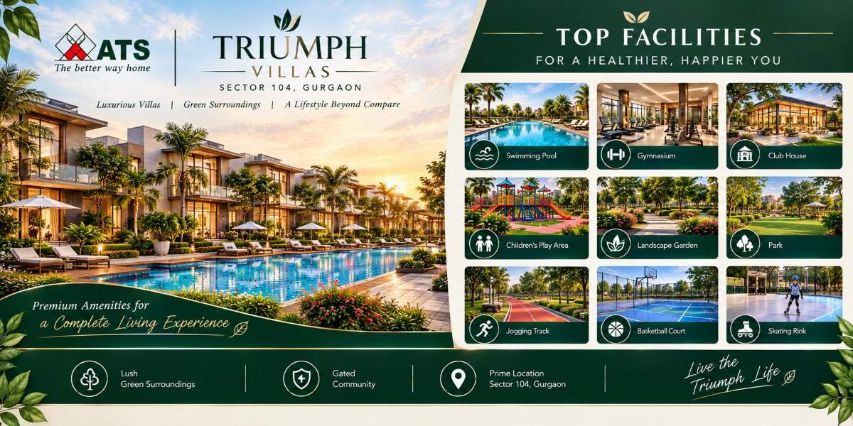 ATS Triumph Villas Sector 104 Gurgaon | A Distinctive Address for Refined Villa Living