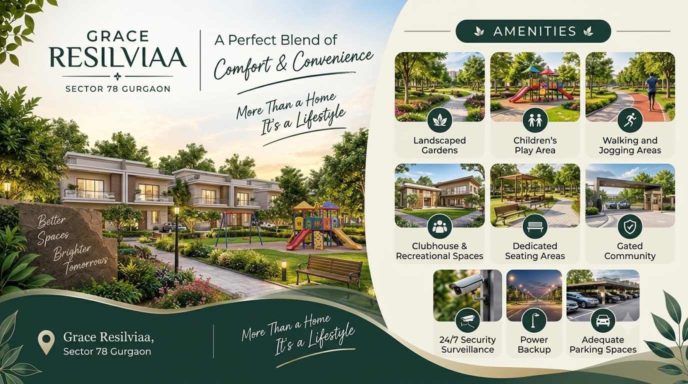 Grace Resilviaa Sector 78 Gurgaon – Modern Homes
