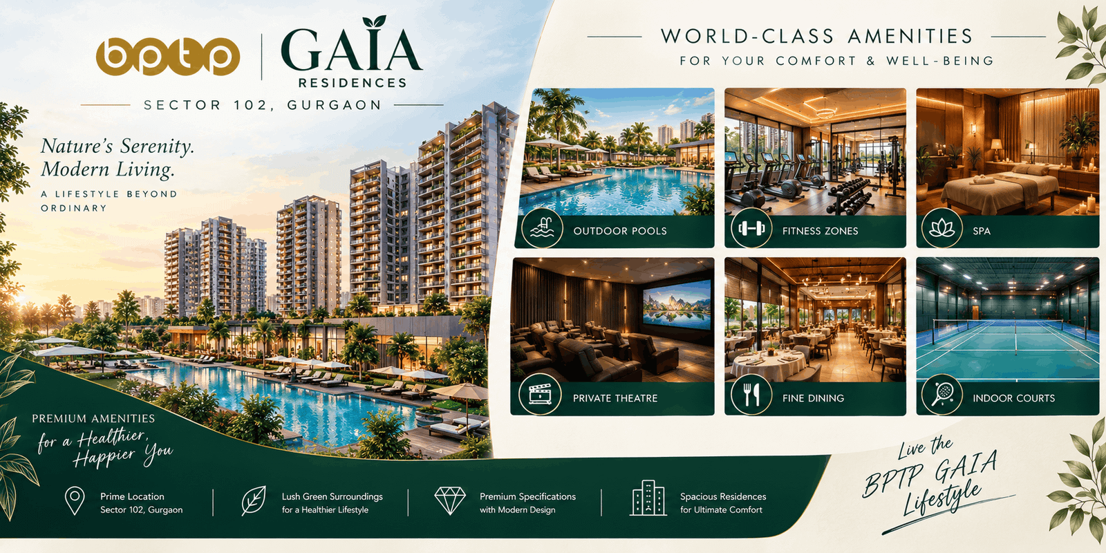 BPTP GAIA Residences | Where Modern Design Meets Everyday Comfort