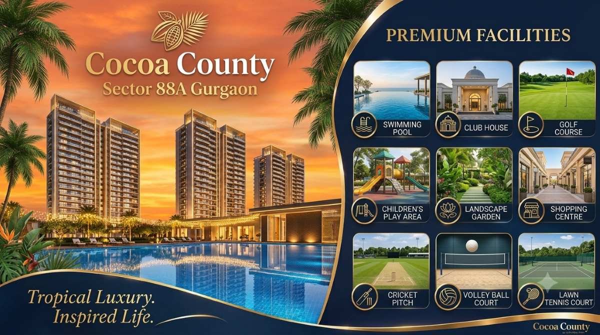 Cocoa County Sector 88A Gurgaon | Thoughtfully Designed Spaces for Contemporary Lifestyles