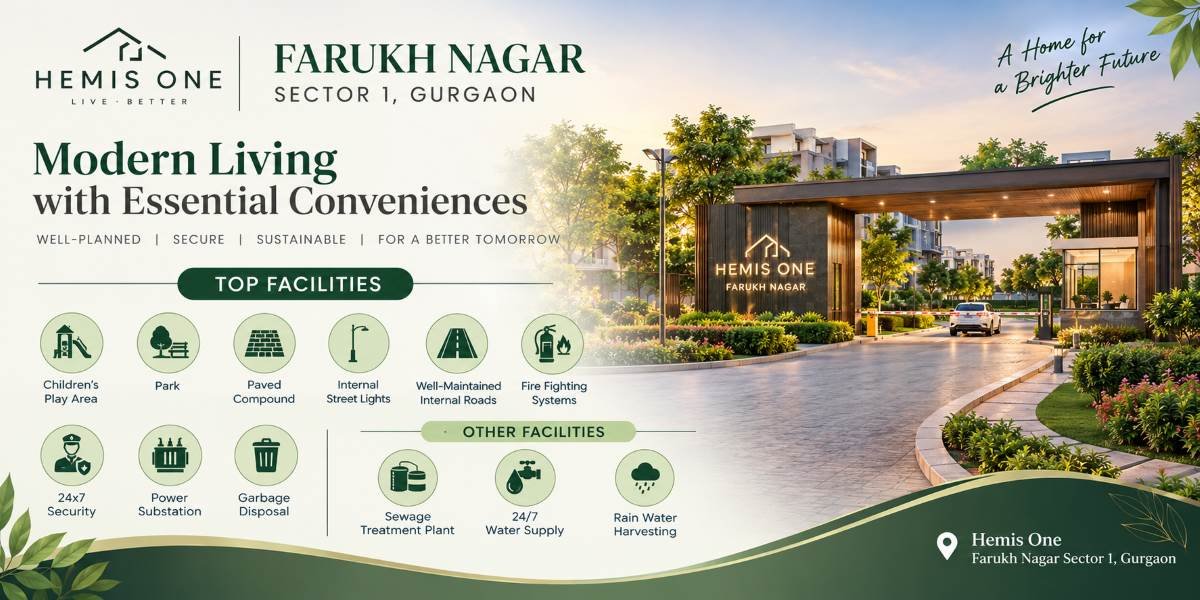 Hemis One Farukh Nagar Sector 1 Gurgaon | Discover Comfortable Living in a Promising Location