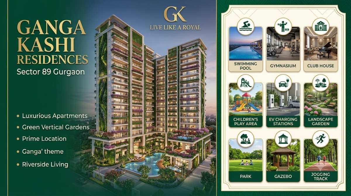 Ganga Kashi Residences Sector 89 Gurgaon | Thoughtfully Designed Homes for Inspired Living