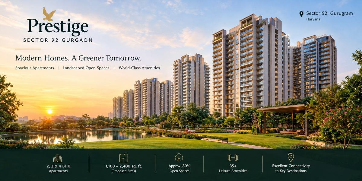 Prestige Sector 92 Gurgaon